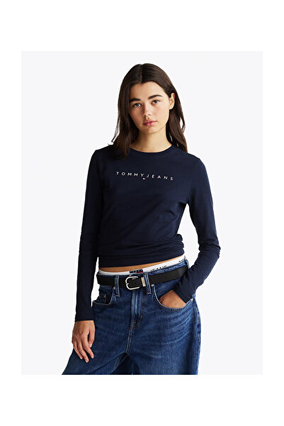Tommy Hilfiger TJW SLIM LINEÁRNE TEE LS EXT