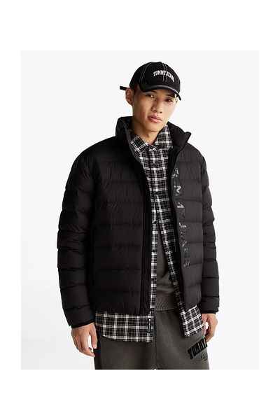Tommy Hilfiger Pánská bunda Puffer - černá