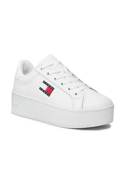 Tommy Hilfiger Bílé tenisky pro ženy/dívky