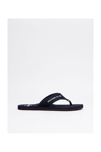 Tommy Hilfiger Ανδρική άνετη σόλα Navy Blue παντόφλες FM0FM05339-DW5