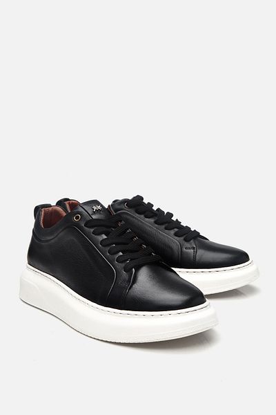 Yaya by Hotiç Schwarze Herren-Freizeitschuhe 02AYY 308440 A100