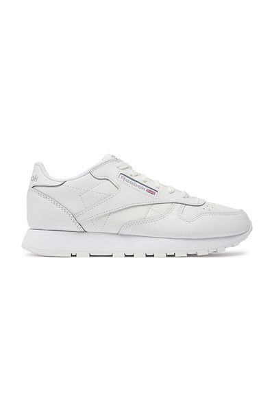 Reebok Klassische Unisex-Sportschuhe aus Leder in Weiß