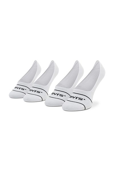 Levi's Set of 2 pairs of unisex ankle socks Gray Adults
