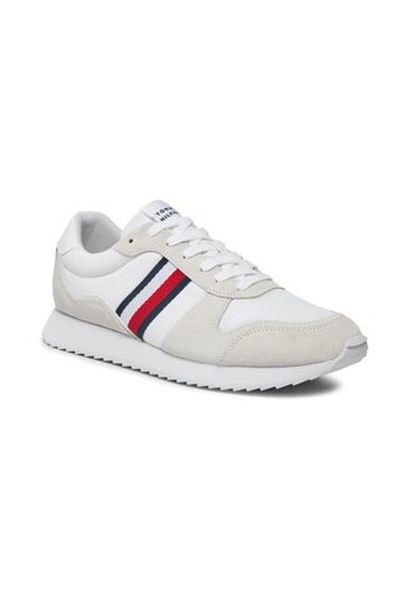 Tommy Hilfiger Bílé tenisky pro muže