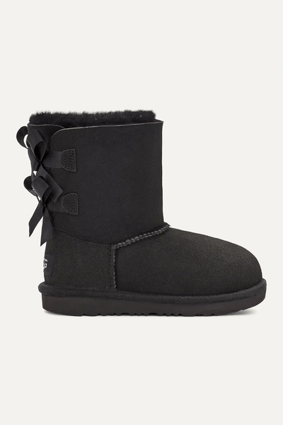 UGG Dětská obuv Bailey Bow II 1017394 T-BLK