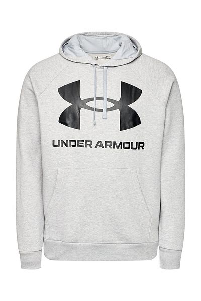 Under Armour Ua Rival Fleece - Big Logo Hd Gray