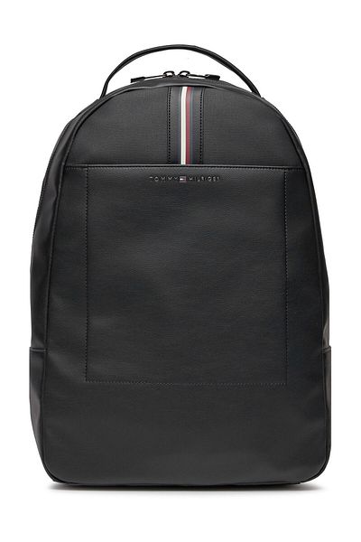 Tommy Hilfiger Fekete férfi 30x45x15 cm-es hátizsák TH CORPORATE BACKPACK