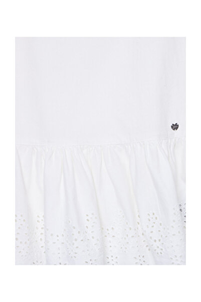 Guess Letní dětské bílé šaty