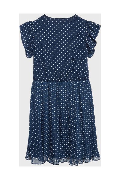 Guess Rochie confortabilă portocalie - Pentru copii
