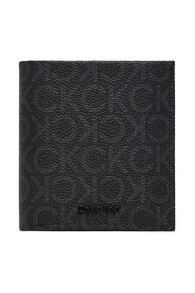 Calvin Klein Ck Must Mono Trifold 6Cc W/Coin
