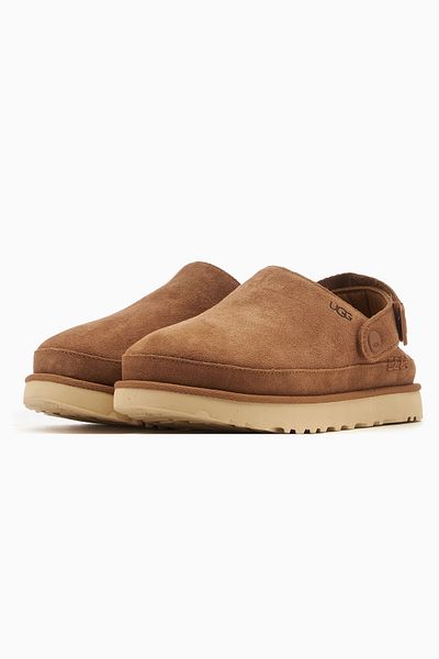 UGG Dámské/dívčí pantofle 1138252   UGG W GOLDENSTAR CLOG KAŠTAN (TABA)