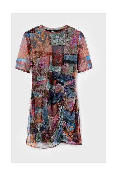 Desigual Casual φόρεμα μαύρο για ενήλικες