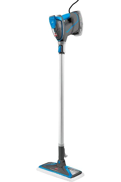 Bissell Forceful Harbour Temperature 2-in-1 Steam Mop, 0.35 L Dark Grey & Orange 2233E
