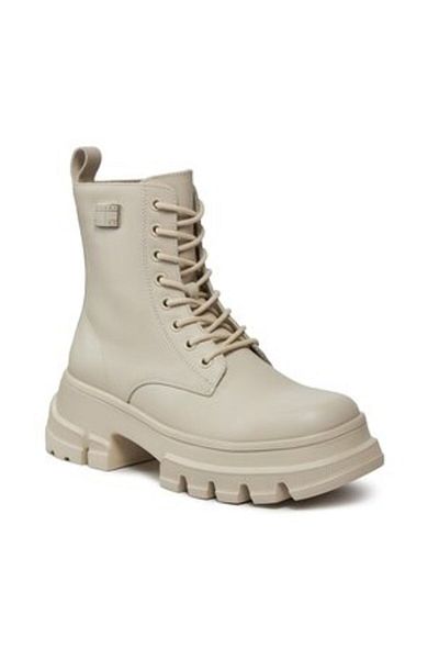 Tommy Hilfiger Tjw robustní kožená bota
