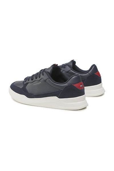 Tommy Hilfiger Kožená sportovní obuv se zvýšenou košíčkovou podrážkou