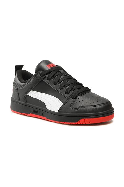 Puma Young Daily Shoes37049013 Black Rebound Layup Lo Sl Jr