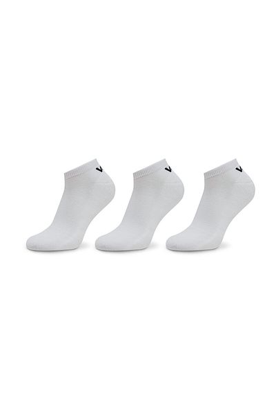 Vans Bílé pánské ponožky - klasické nízké VXS8WHT