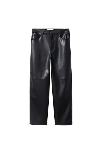 MANGO Woman Women's Black Pants57224408