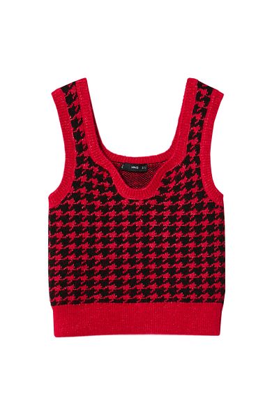 MANGO Woman Rotes Bustier für Damen 37096312