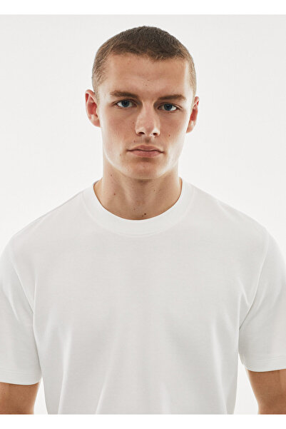 MANGO Kırık Beyaz Erkek Yetişkin  47014425