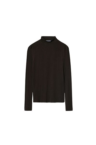 MANGO Woman Γυναικείο καφέ μπλουζάκι 37964756