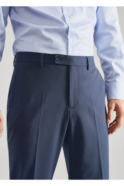 MANGO Man Lacivert Erkek Pantolon 47040810