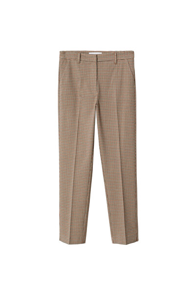 MANGO Women's Red Pants 37905135