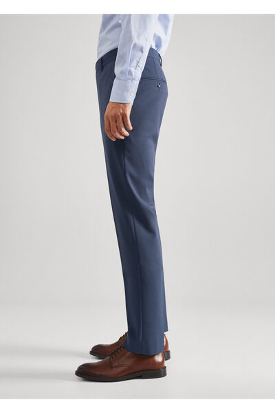 MANGO Man Lacivert Erkek Pantolon 47040810