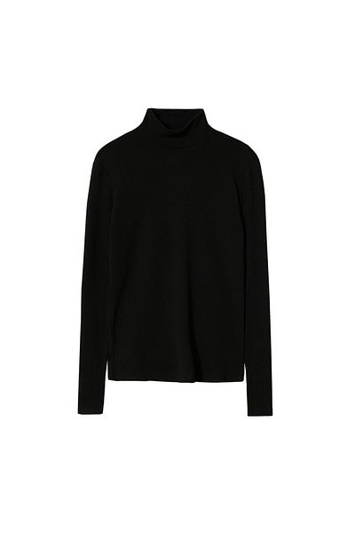 MANGO Woman Women's Black T-Shirt 47700400