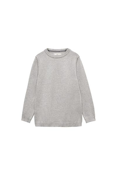 MANGO Woman Metal Gray Boy's Sweater 67160458