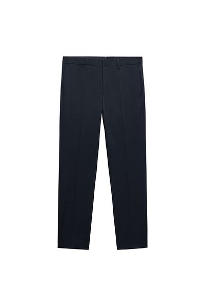 MANGO Navy Blue Men's Trousers 67140562