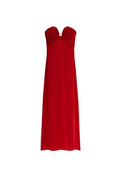 MANGO Red Women's Dress 57005158