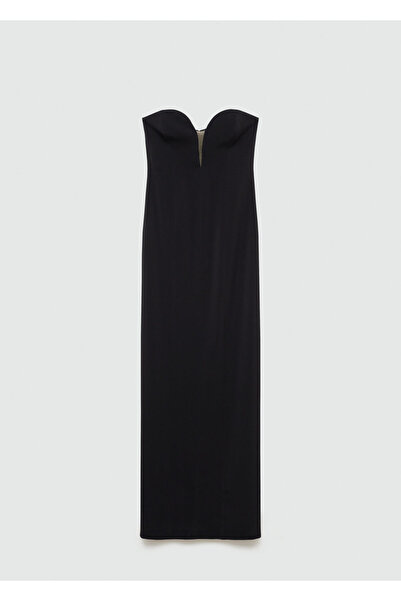 MANGO Siyah Kadın Elbise 67009259