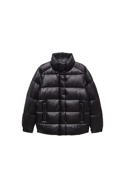 MANGO Woman Black Women's Coat 67060446 -99