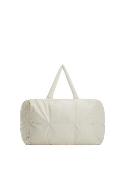 MANGO Weiße Frauen Umhängetasche 57028274 -01