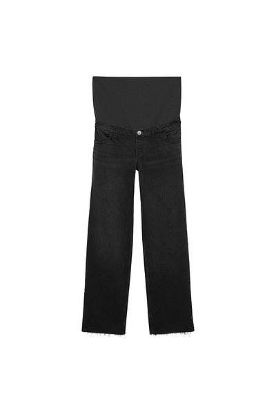 MANGO Woman Black Denim Women's Jeans 67100686