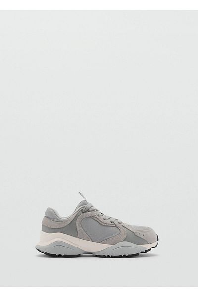 MANGO Woman Graue Sneakers für Damen - Modell57054436