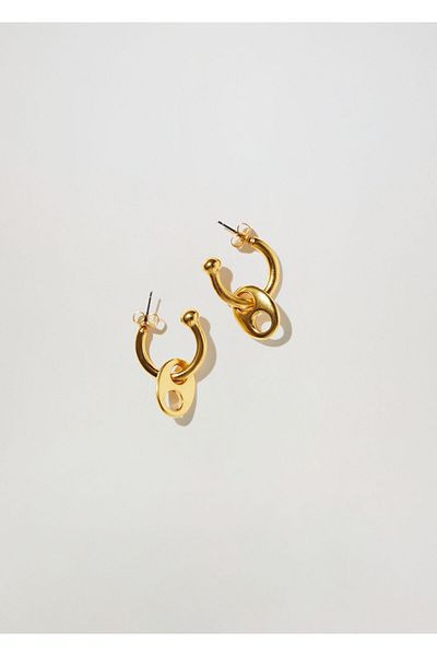 MANGO Woman Cercei de aur pentru femei 37000180