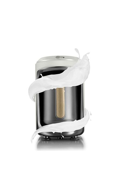 Karaca Wood Craft Turkish Coffee Machine with Memory Hüps Milk