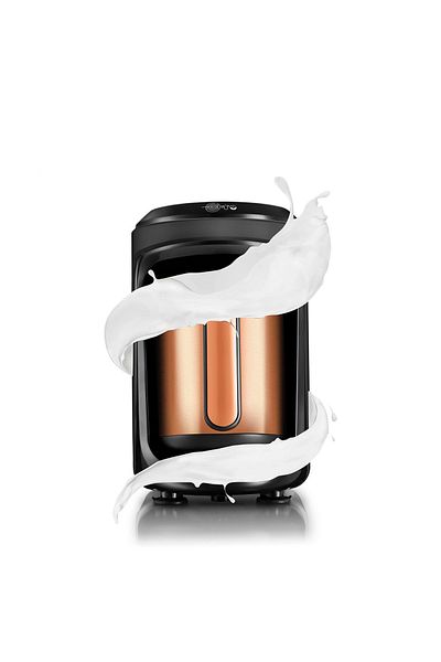 Karaca Hatır Hüps Aroma Steel Steel Coffee Pot Turkish Coffee Machine Galactic Bronze