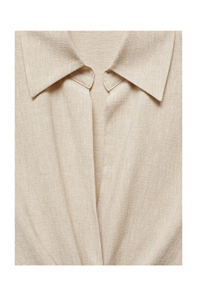 MANGO Woman Rochie cu detaliu nod