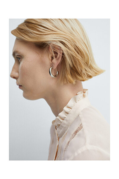 MANGO Woman Csipke díszítésű ing