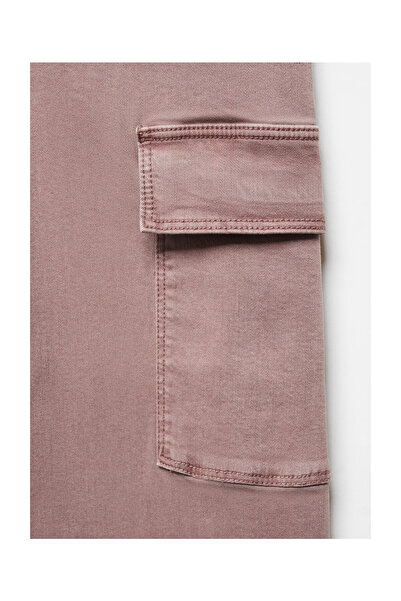 MANGO Kids Cargo culotte pants