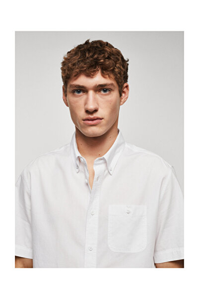 MANGO Man Tričko s krátkym rukávom zo 100% bavlny