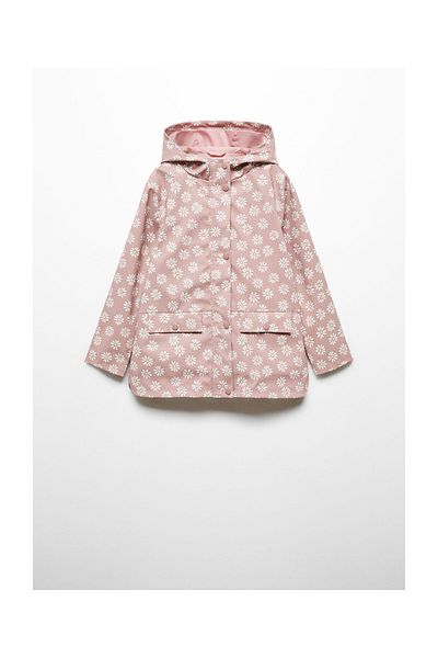 MANGO Kids Printed water-repellent jacket