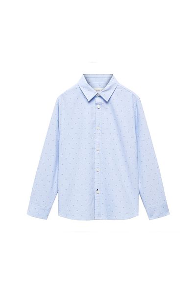 MANGO Kids Košile Oxford s potiskem