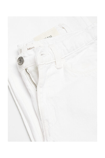 MANGO Kids Βαμβακερό τζιν culotte