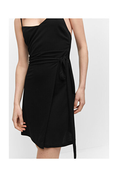 MANGO Woman Šaty s vázáním na zádech