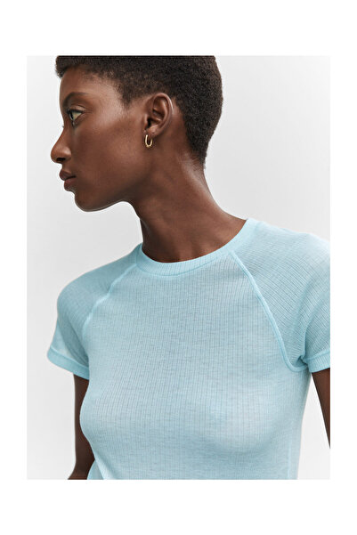 MANGO Woman Tričko s detailem švu