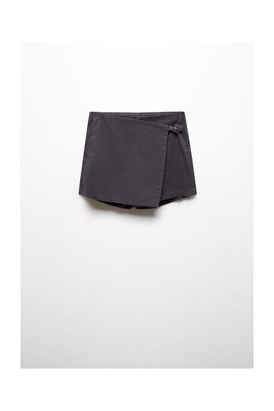 MANGO Kids Buckled skirt trousers